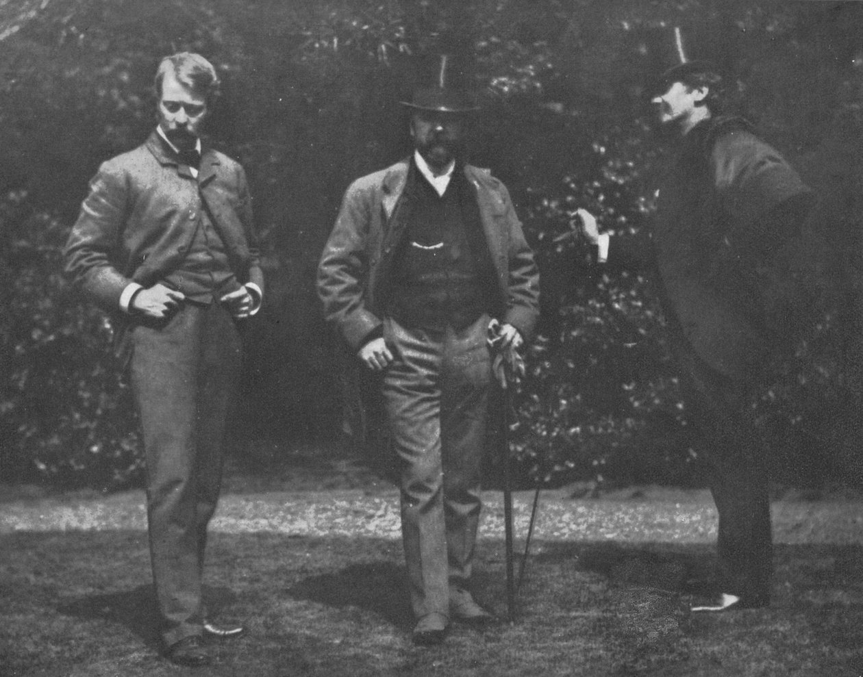 Whistler, Chase e Menpes, c1885, 1904 da Unbekannt