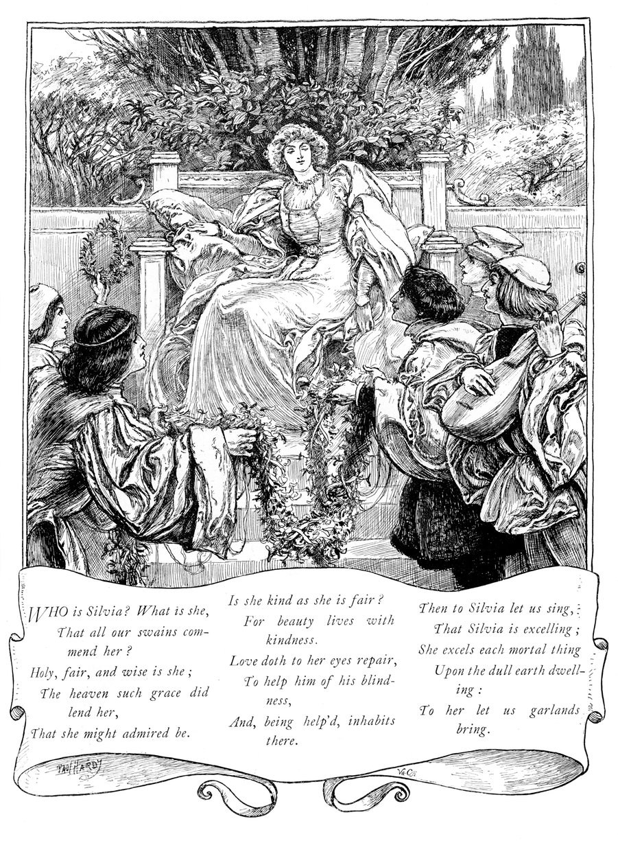 Chi è Silvia, 1895 da Unbekannt