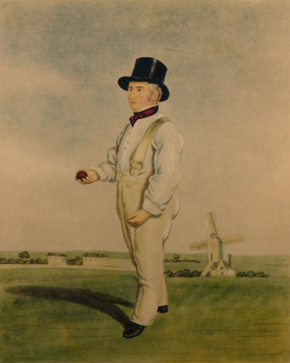 William Lillywhite, c1850 da Unbekannt