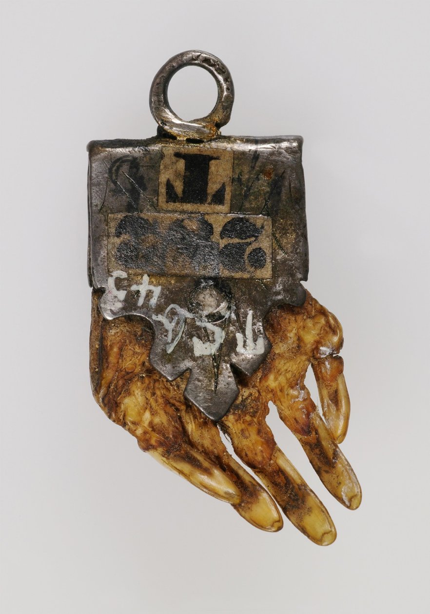 Amuleto di talpa strega, XVIII secolo da Unbekannt