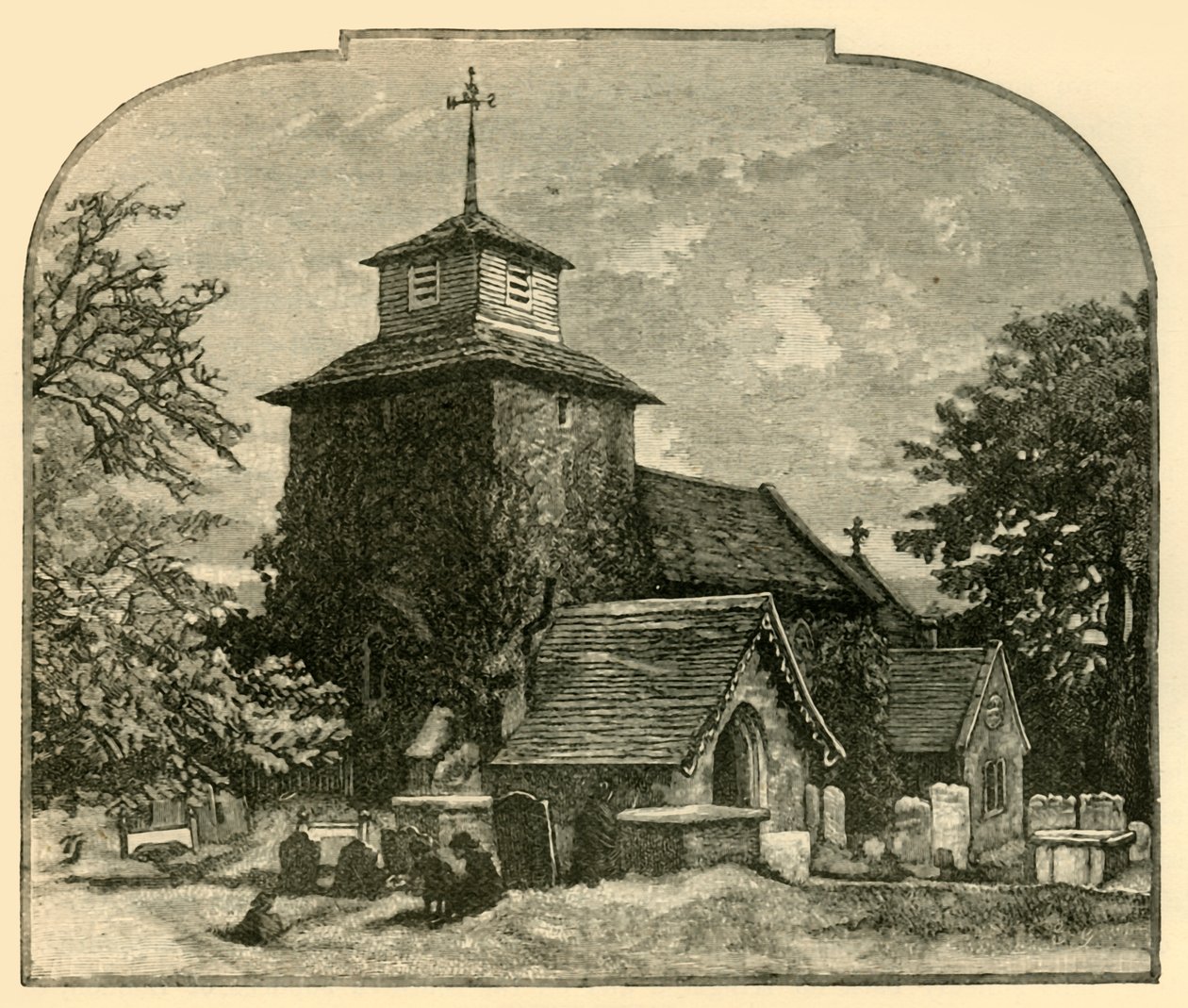 Chiesa di Wooton, 1898 da Unbekannt