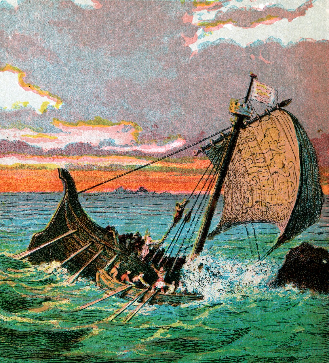 Naufragio della Nave Bianca da Unbekannt