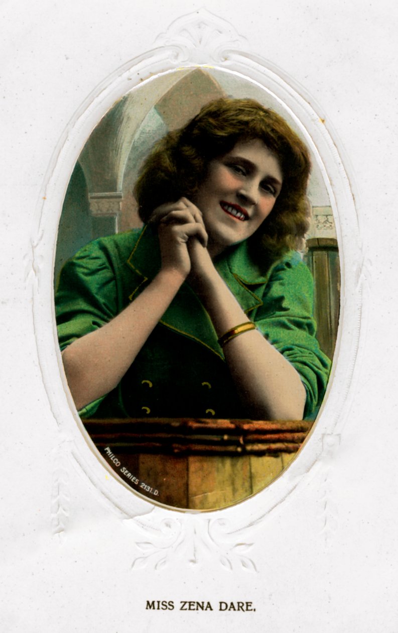 Zena Dare 1887-1975, attrice inglese, inizio XX secolo da Unbekannt