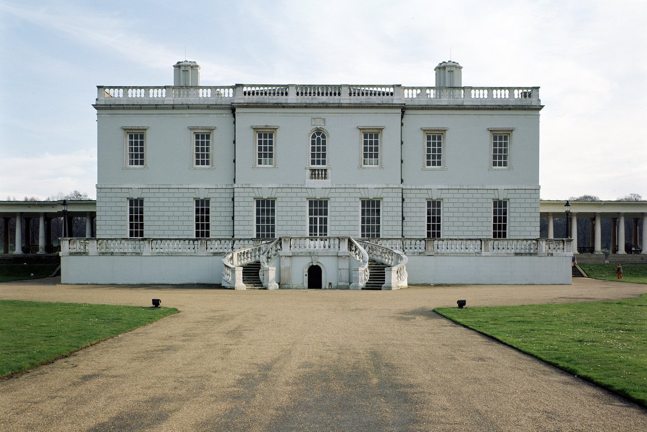 Esterno della Casa della Regina, Greenwich, Londra da Unbekannt Unbekannt