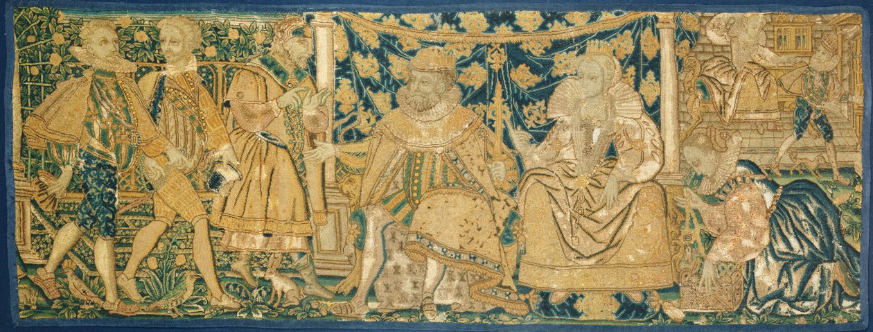 Mantovana ricamata, c.1575 da Unbekannt Unbekannt