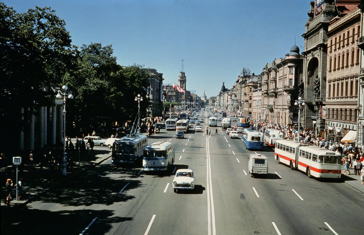 Prospettiva Nevsky da Unbekannt Unbekannt