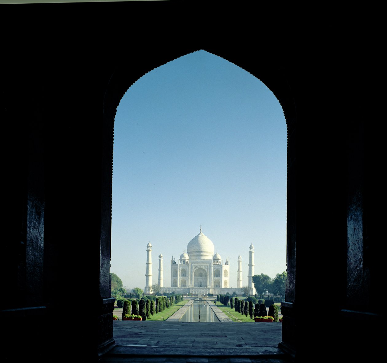 Taj Mahal, Agra, costruito nel 1647 da Unbekannt Unbekannt