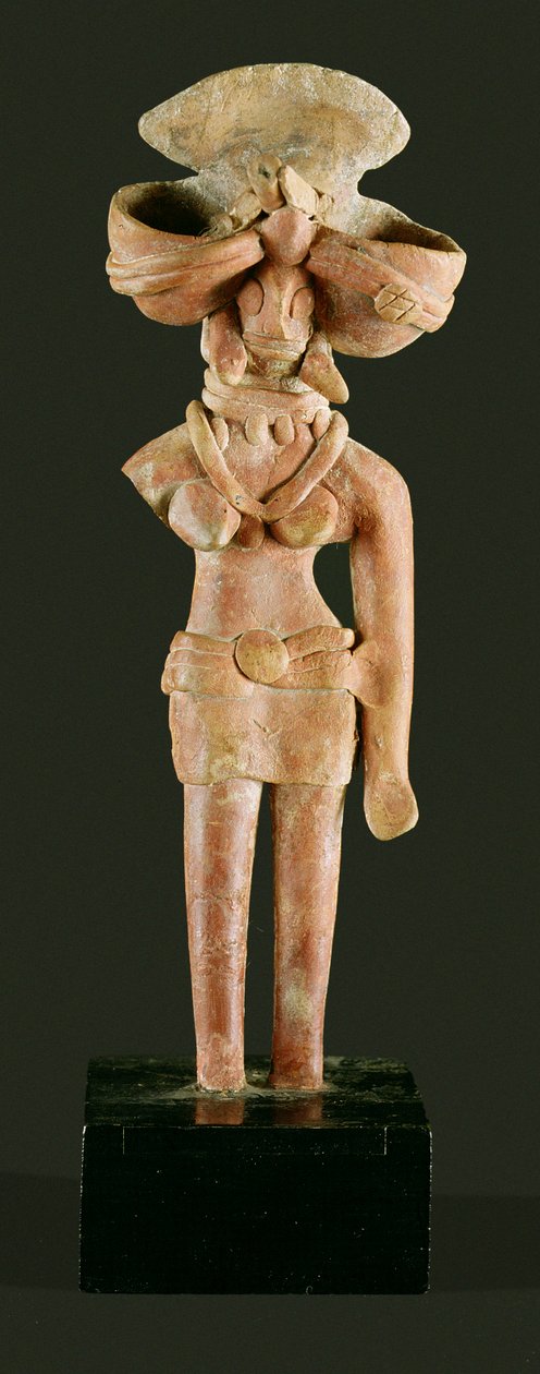 Dea Madre in terracotta, Mohenjodaro, 2300-1750 a.C. da Unbekannt Unbekannt