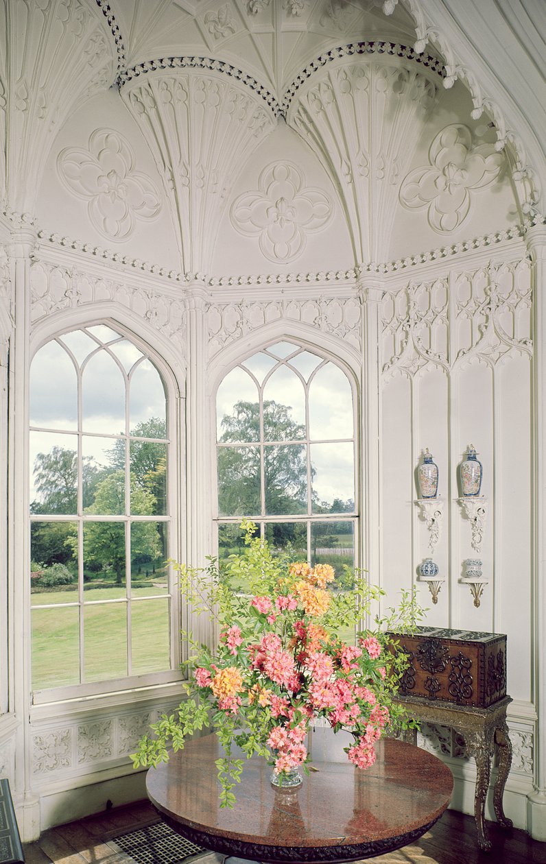 Il Salotto, Arbury Hall, Arbury, Warwickshire da Unbekannt Unbekannt