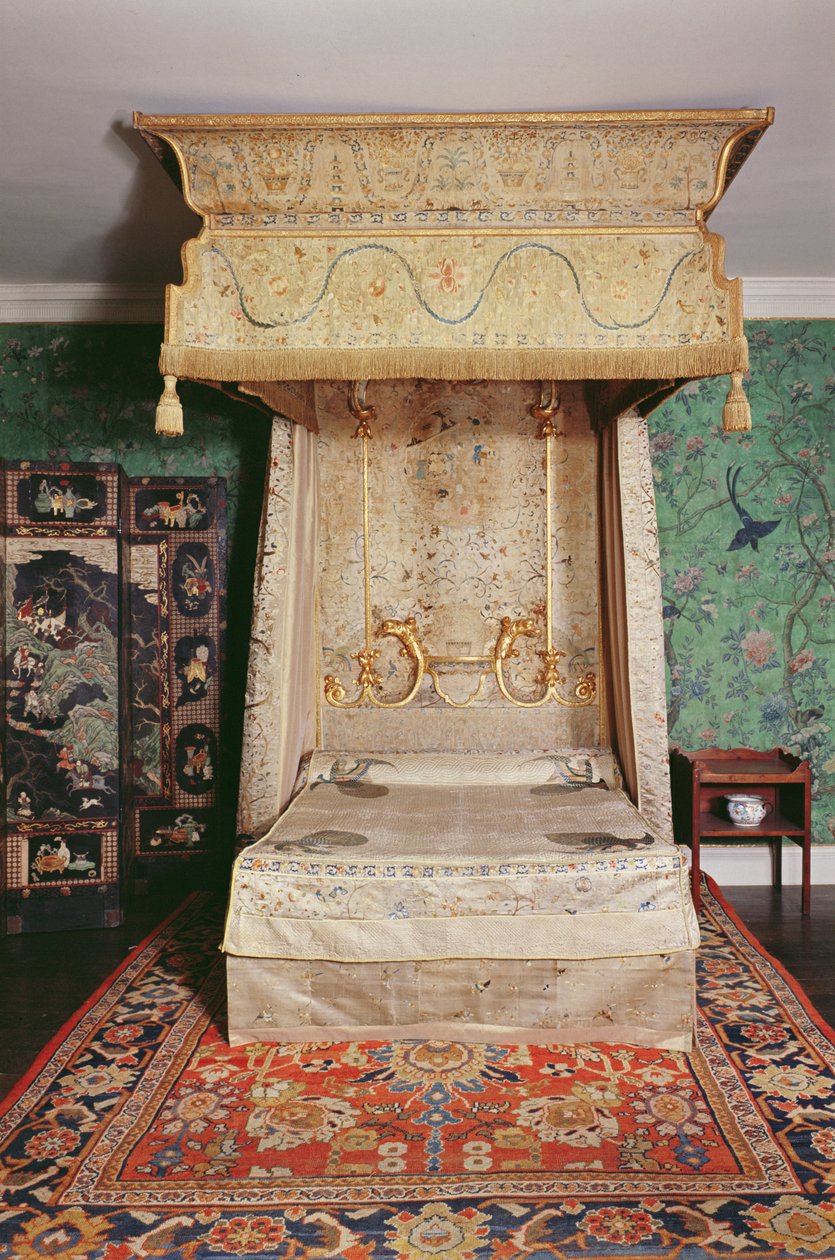 La Camera Rossa, c.1760 da Unbekannt Unbekannt