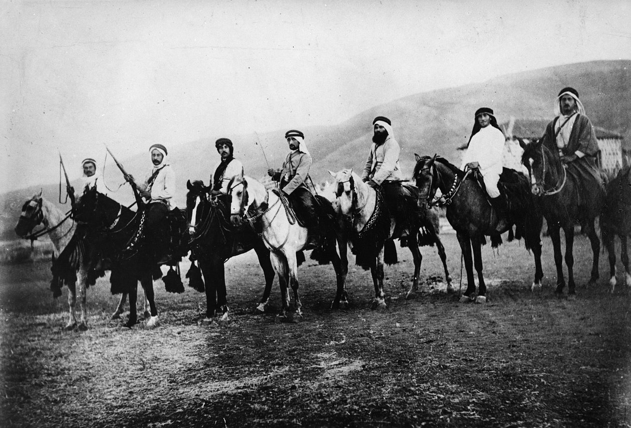 Hashomer - Guardie ebraiche in Galilea, primi anni 1900 da Unbekannt Unbekannt