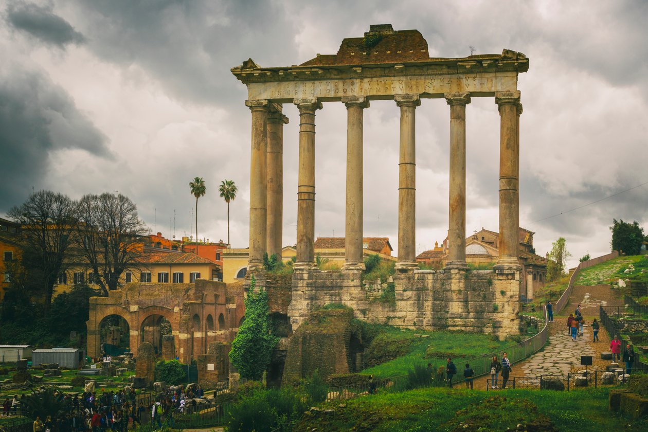 Roma, Italia. Il Foro Romano da Unbekannt Unbekannt
