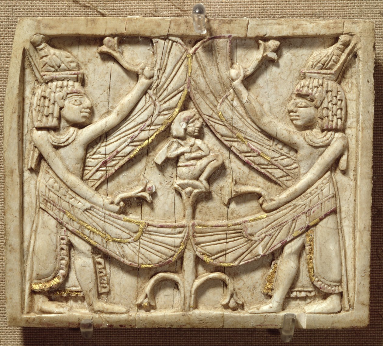 Genii alati, Periodo assiro, c.750 a.C. da Unbekannt Unbekannt