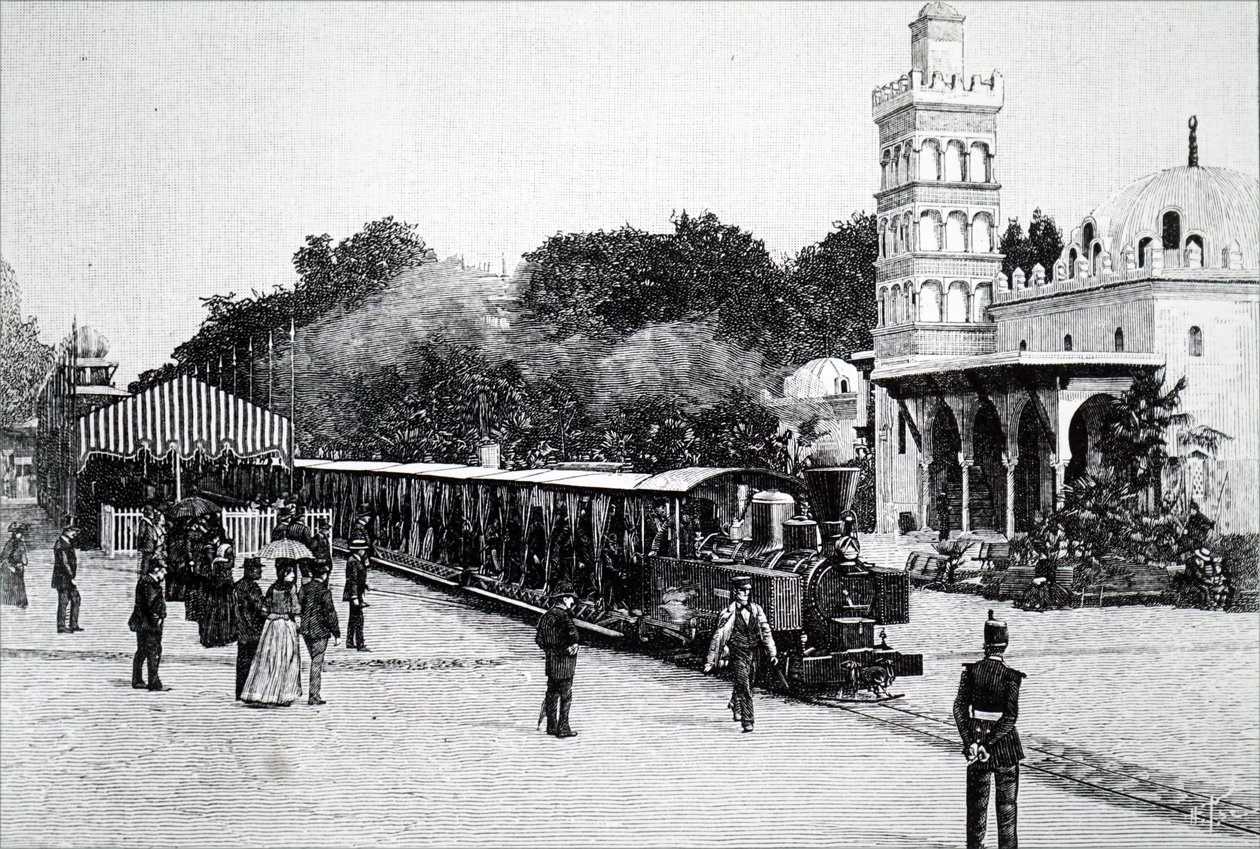 Una locomotiva Decauville. da Unbekannt