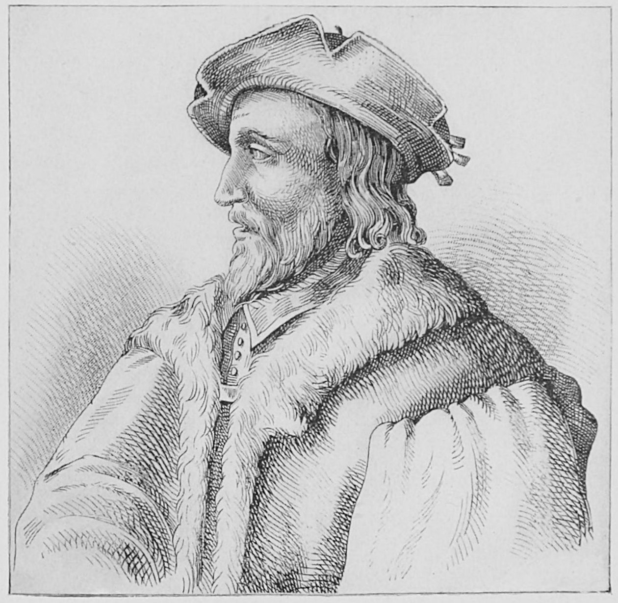 Balthasar Hübmaier (incisione) da Unbekannt