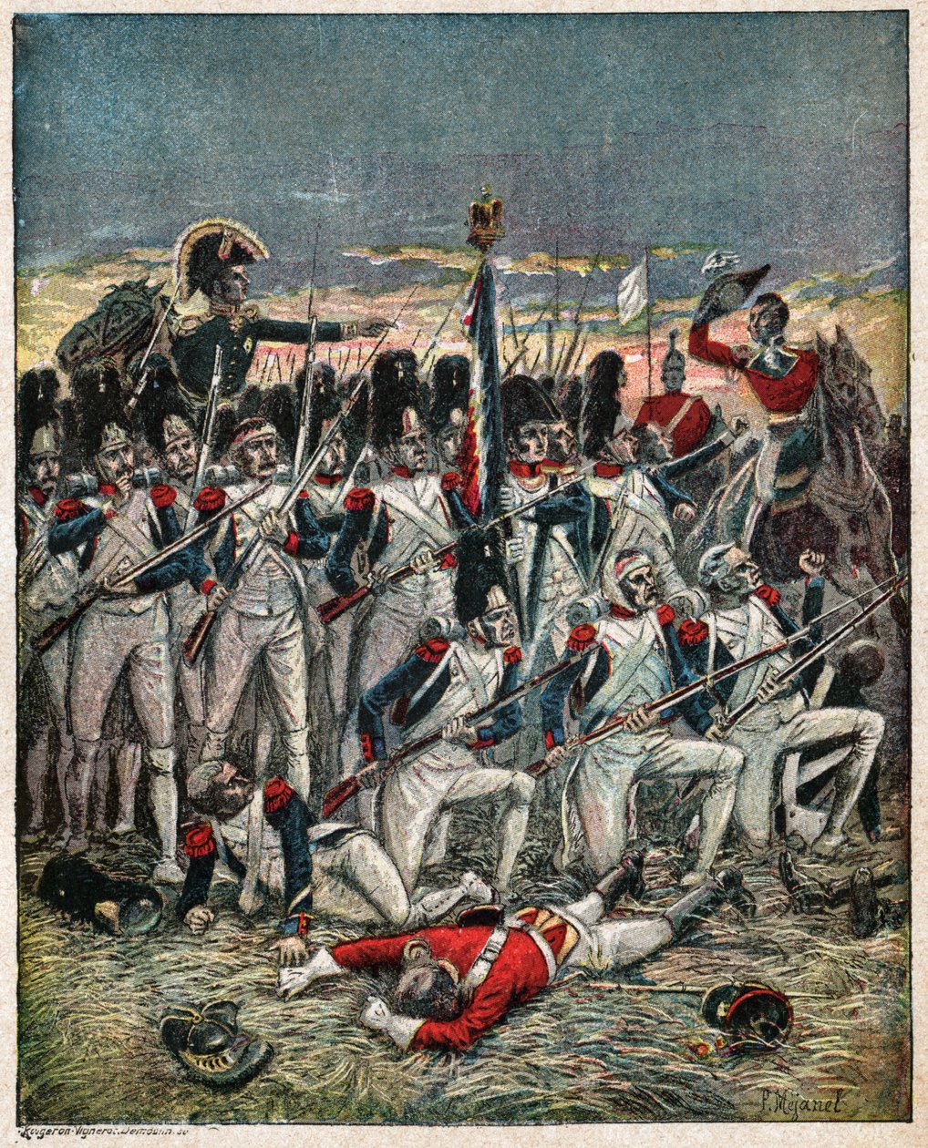 Battaglia di Waterloo da Nicolas Liez