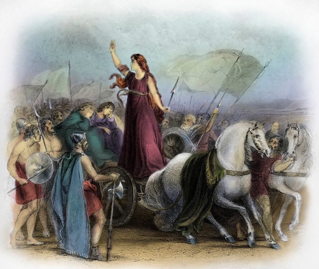 Boudica / Boadicea da Unbekannter Künstler