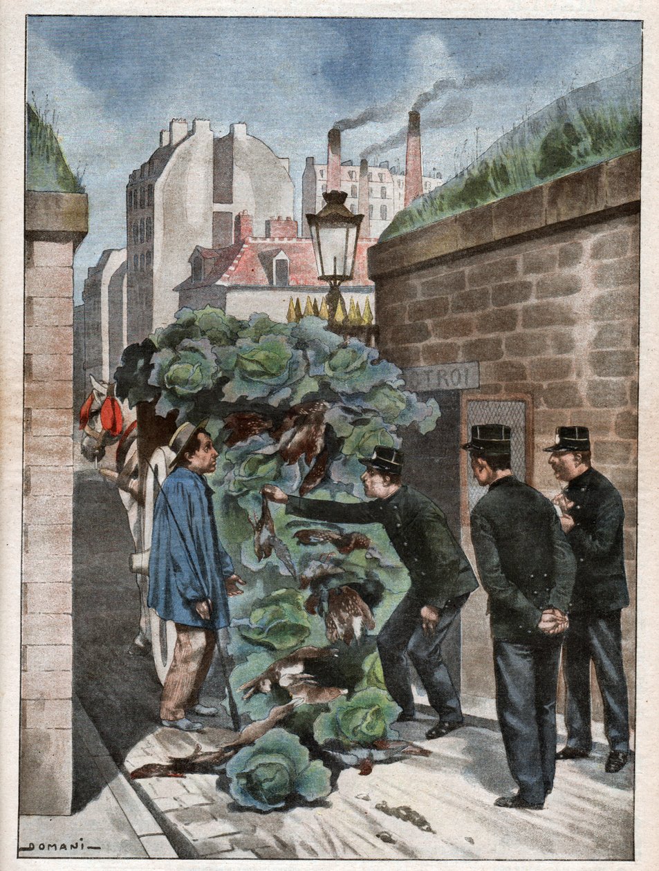 Bracconaggio a Parigi da Nicolas Liez