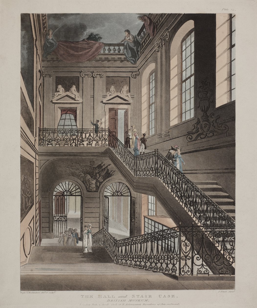 Museo Britannico, Holborn, 1808 da Unbekannt