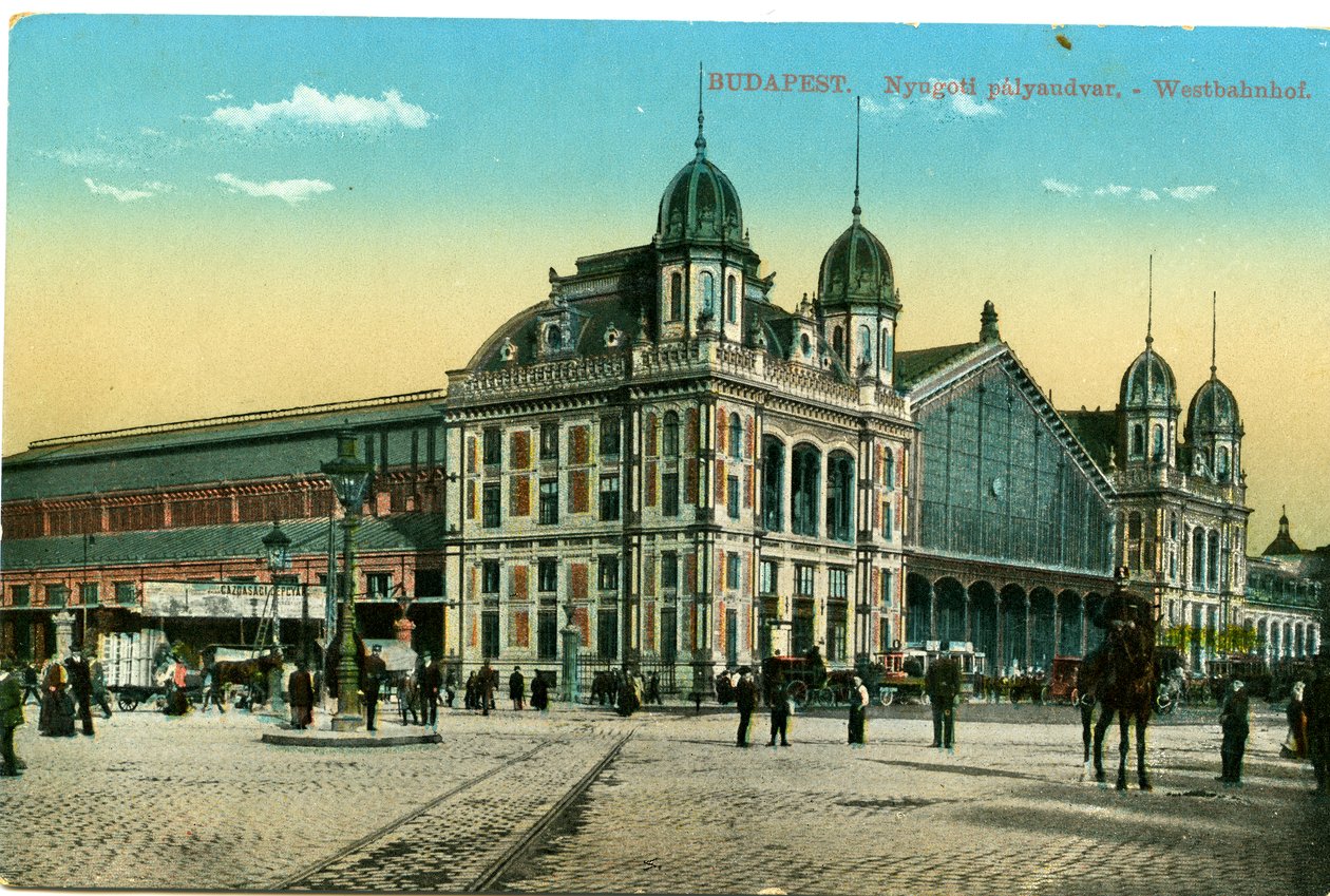 Budapest - Stazione Ovest (Nyugoti pályaudvar) da Unbekannter Künstler