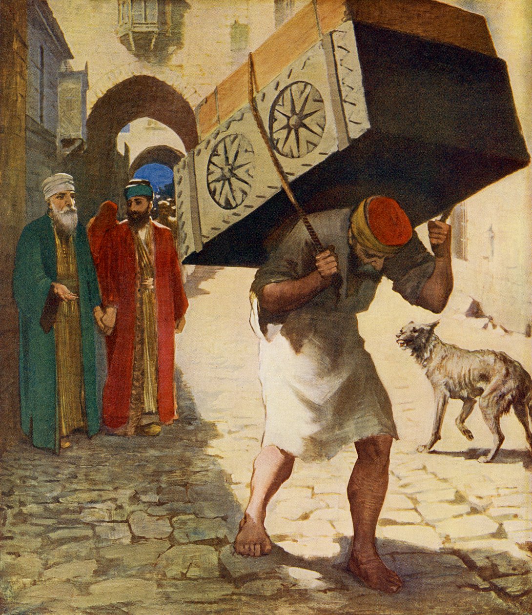 Portatore di carichi, Gerusalemme da Unbekannter Künstler