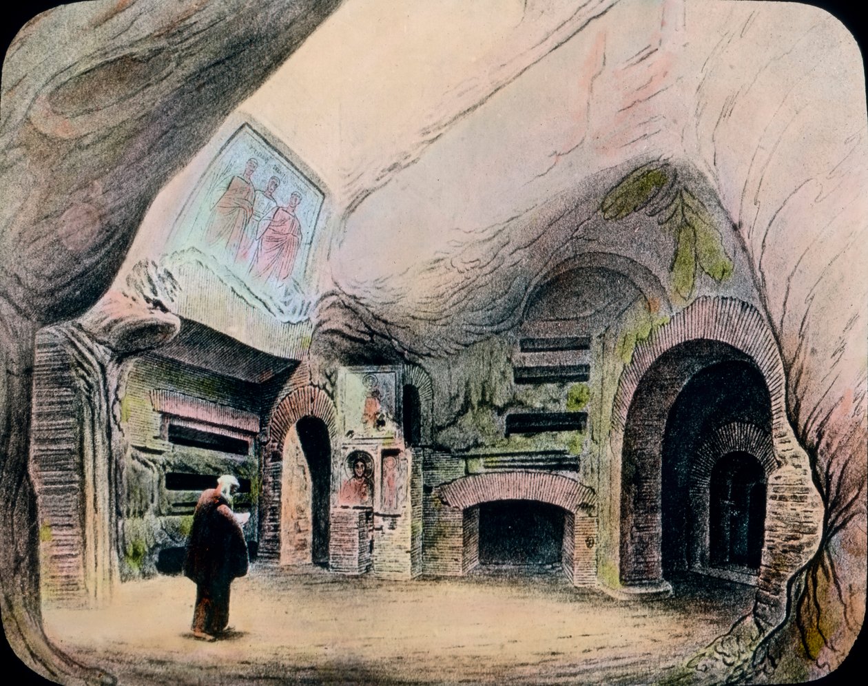 Catacomba di Santa Cecilia da Unbekannter Künstler