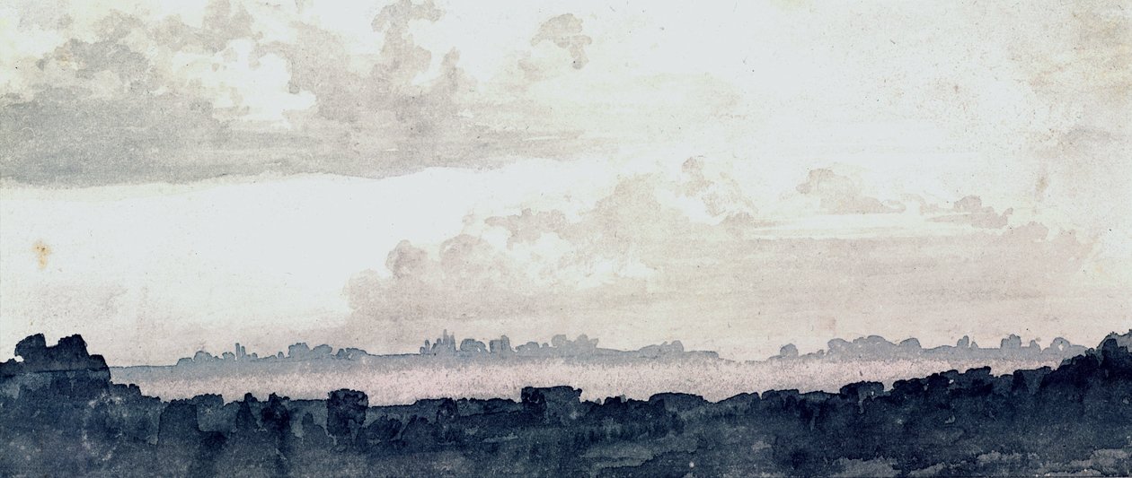Studio delle nuvole di Luke Howard, c. 1808-1811 da Unbekannter Künstler