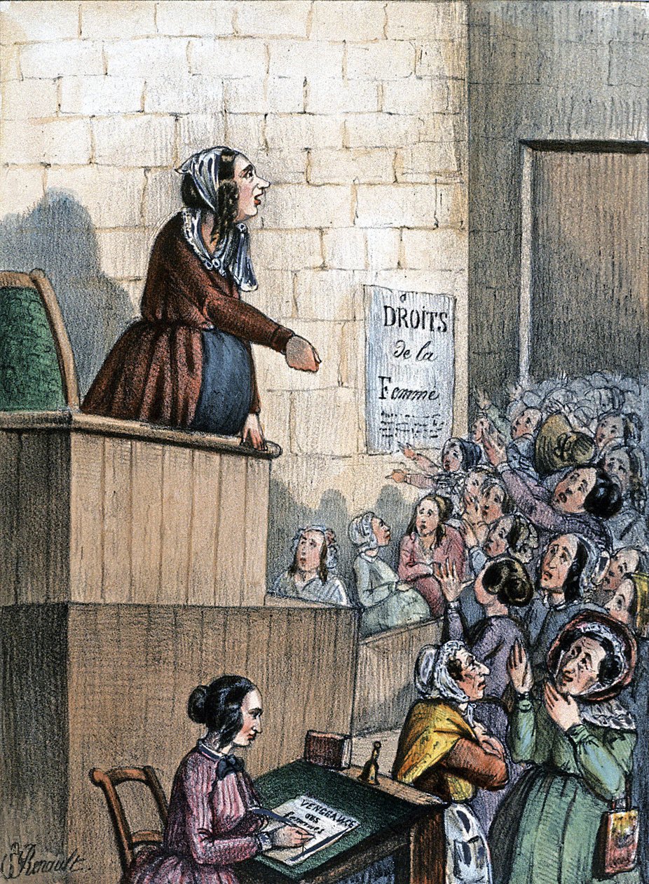Conferenza sui diritti delle donne da Unbekannter Künstler