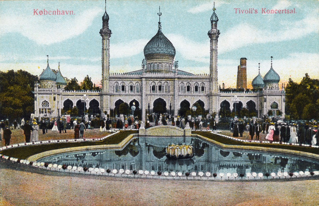 Giardini di Tivoli a Copenaghen da Unbekannter Künstler