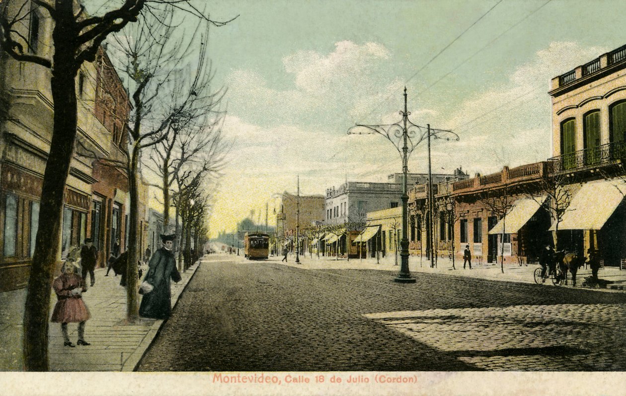 Cordon, Montevideo, Uruguay da Unbekannter Künstler