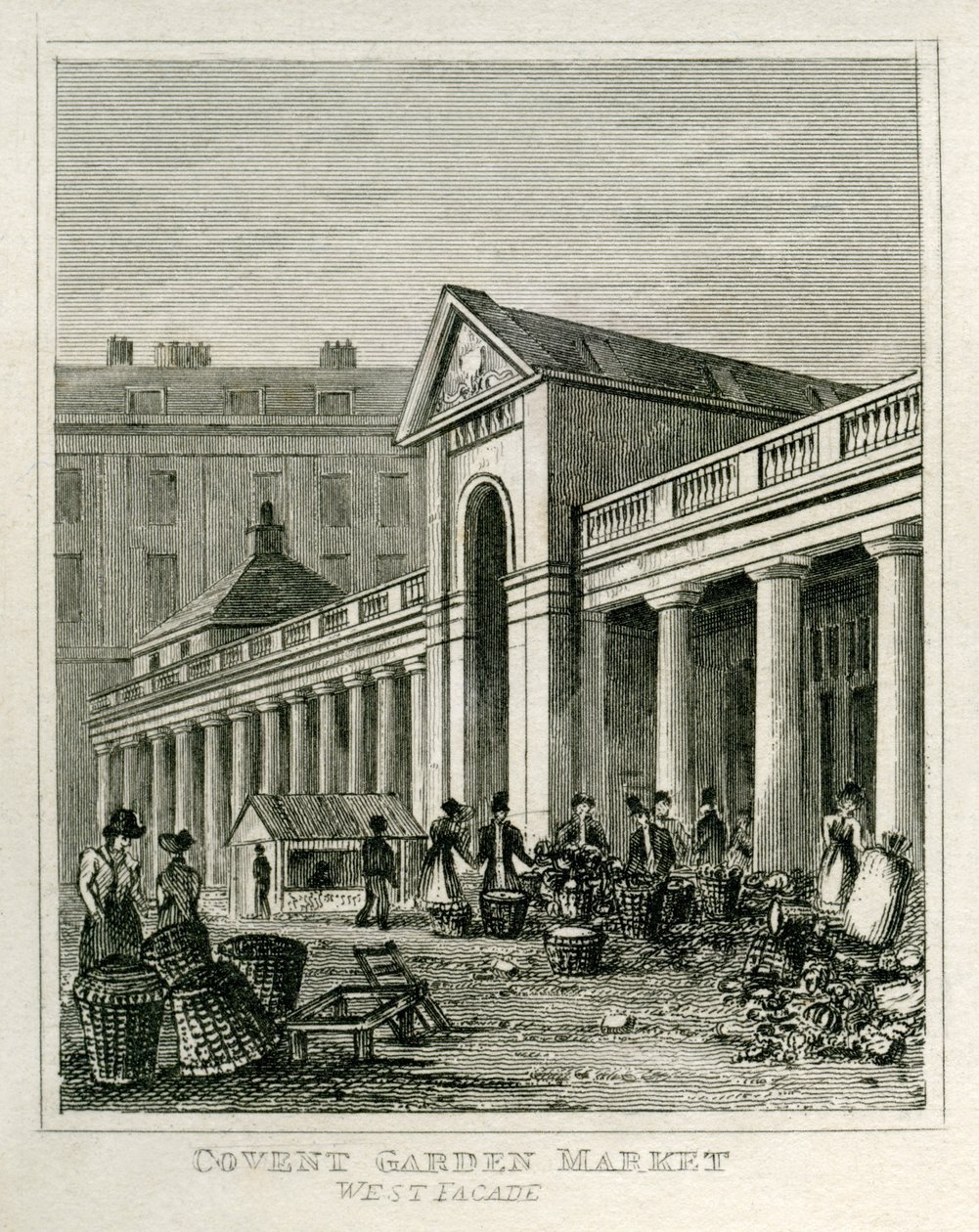 Mercato di Covent Garden da Unbekannt