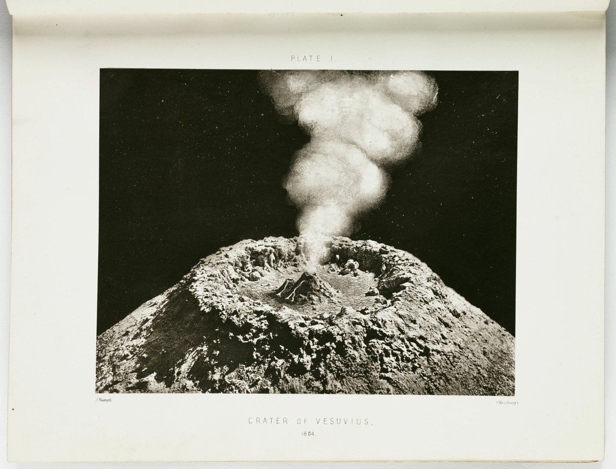 Cratere del Vesuvio da Unbekannter Künstler