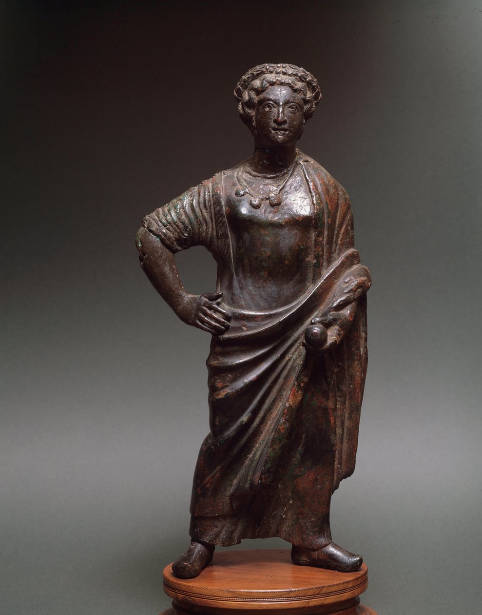 Civiltà etrusca: "giovane donna" Scultura in bronzo, sd da Unbekannt