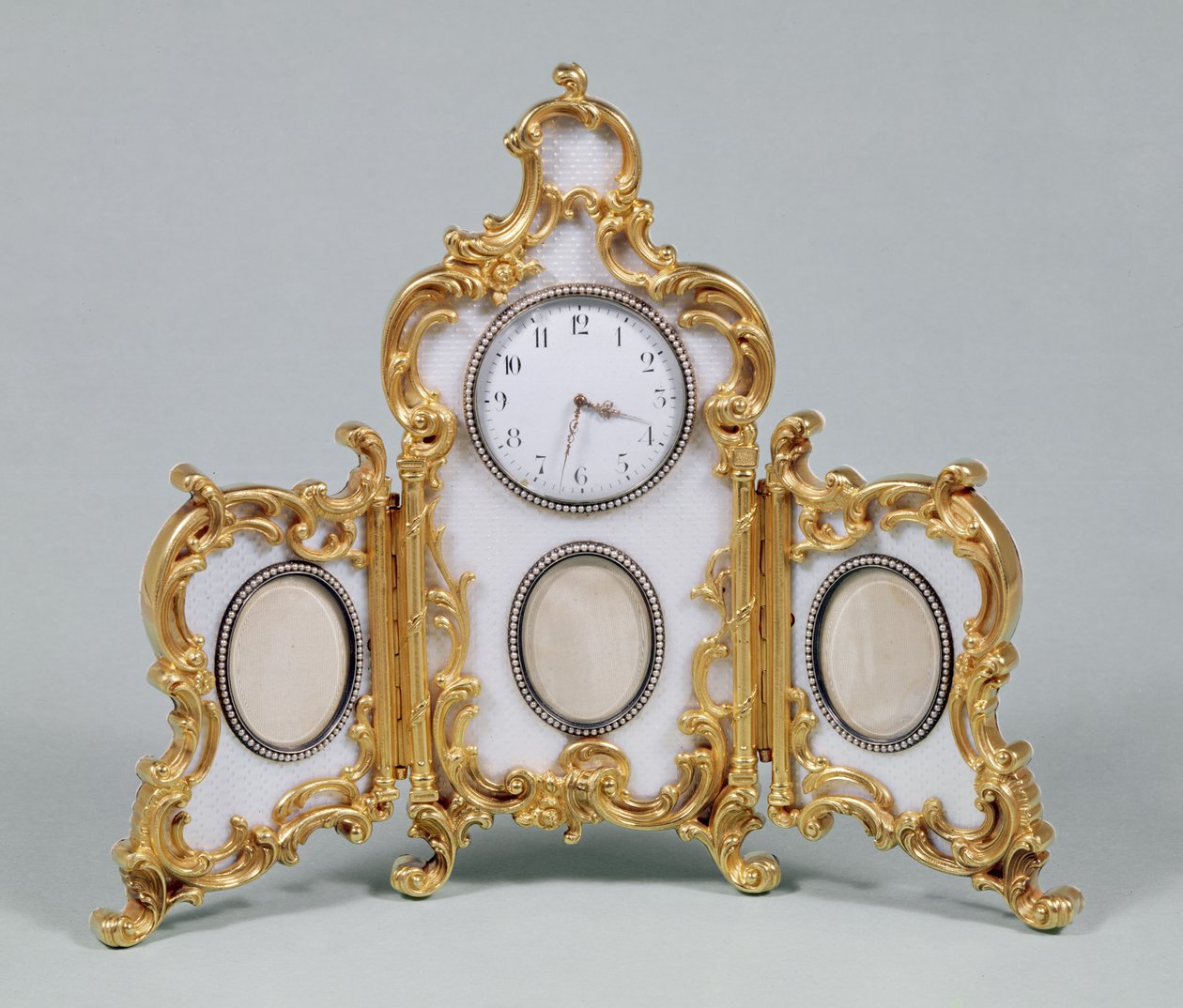 Orologio da scrivania in stile Louis XV di Fabergé da Unbekannt
