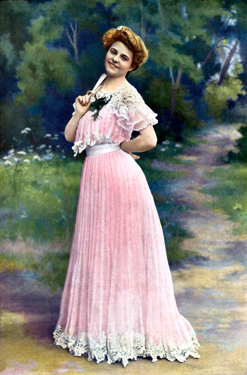 Moda francese nel 1902 da Unbekannter Künstler