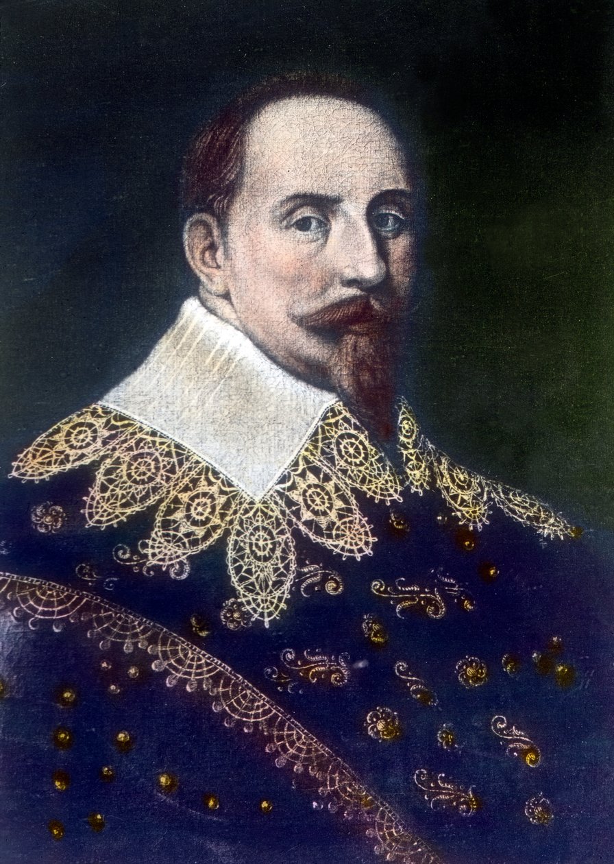 Gustavo II Adolfo, nipote di Gustavo Vasa da Unbekannter Künstler