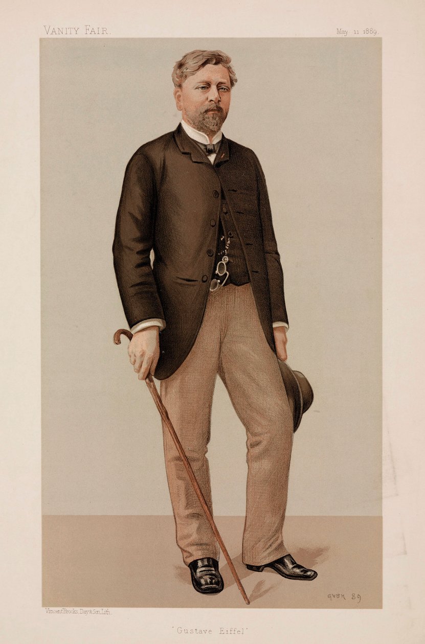 Gustave Eiffel, ingegnere civile francese da Unbekannt