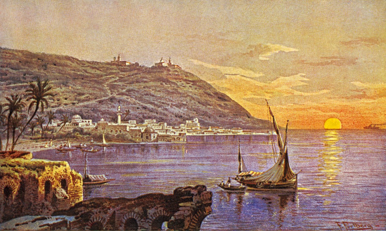 Haifa e Monte Carmelo da Unbekannter Künstler