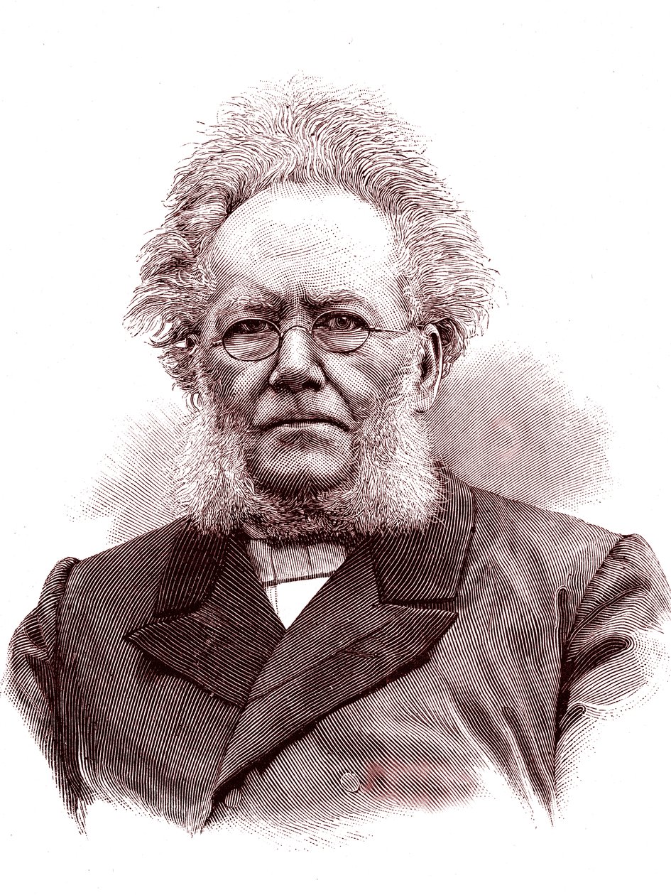 Henrik Ibsen da Unbekannter Künstler