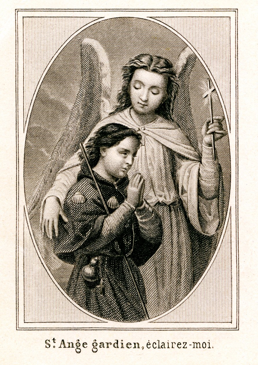 Santo Angelo Custode, illuminami da Unbekannter Künstler