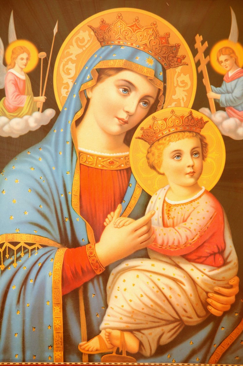 Icona nel monastero copto di San Bishoy Egitto da Unbekannt