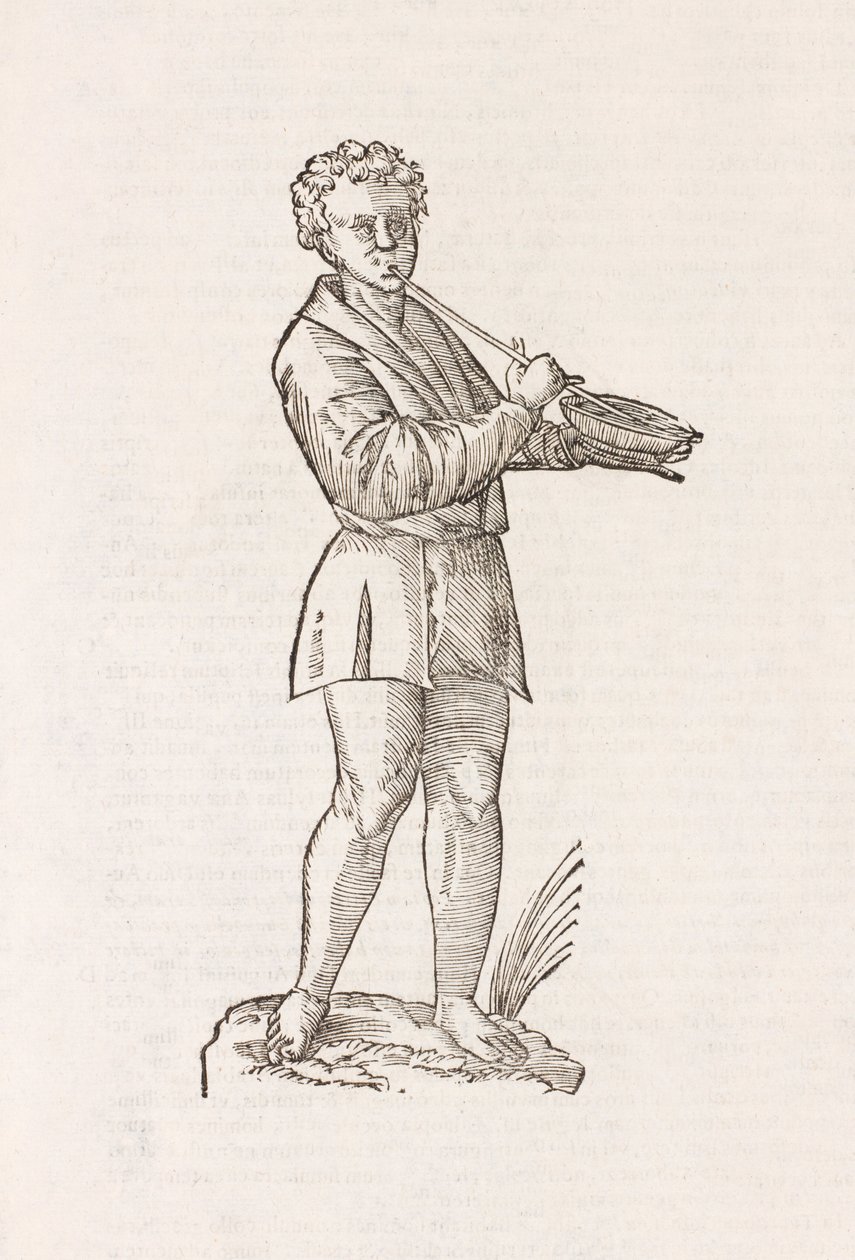 Illustrazione di un uomo da Unbekannt
