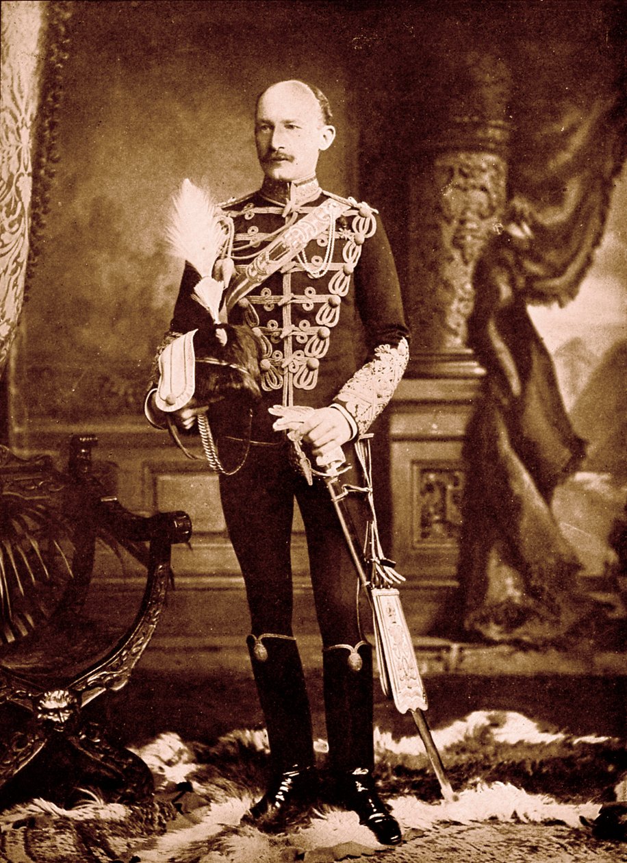 Tenente Generale Baden Powell, ritratto c. 1900 da Unbekannter Künstler