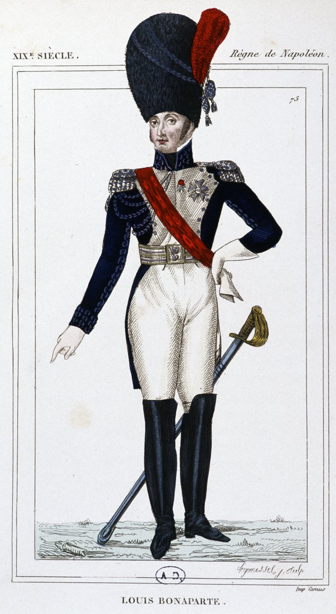 Luigi Bonaparte, c. 1810 da Unbekannter Künstler