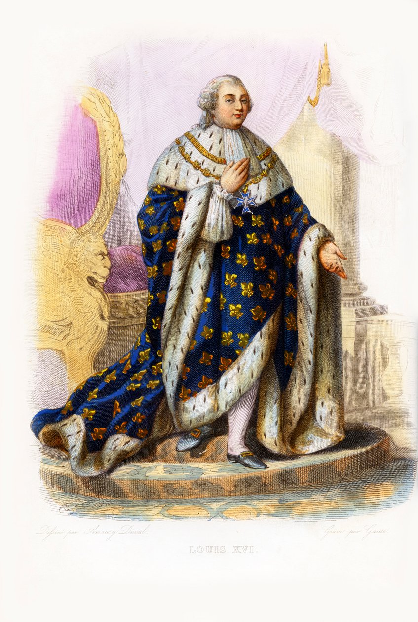 Luigi XVI re di Francia da Bartolome Esteban and studio Murillo