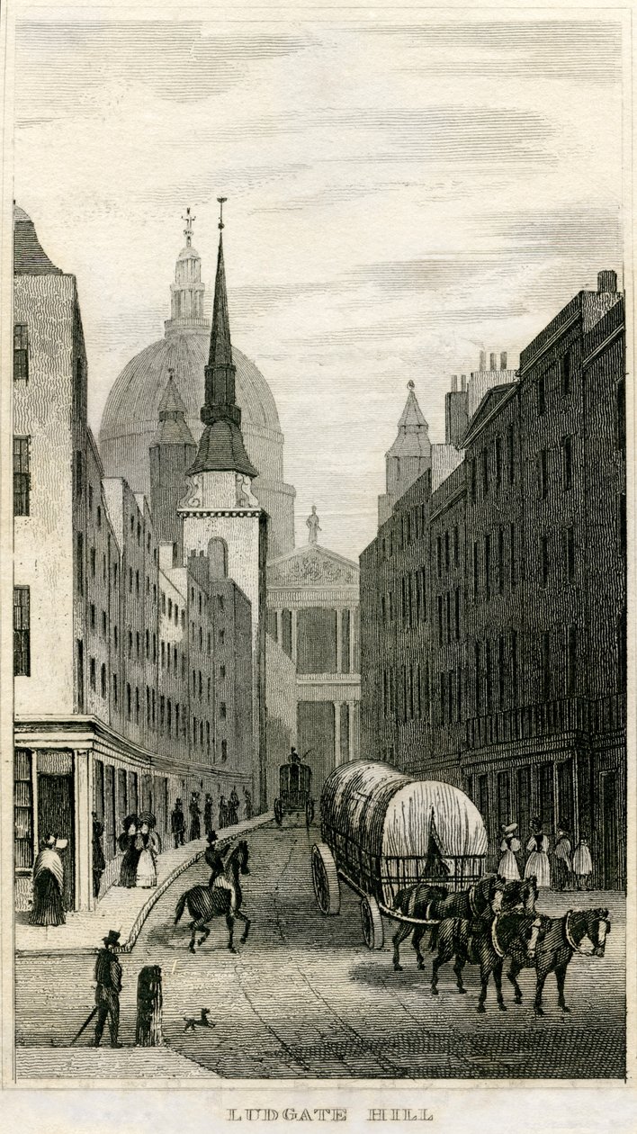 Ludgate Hill da Unbekannt