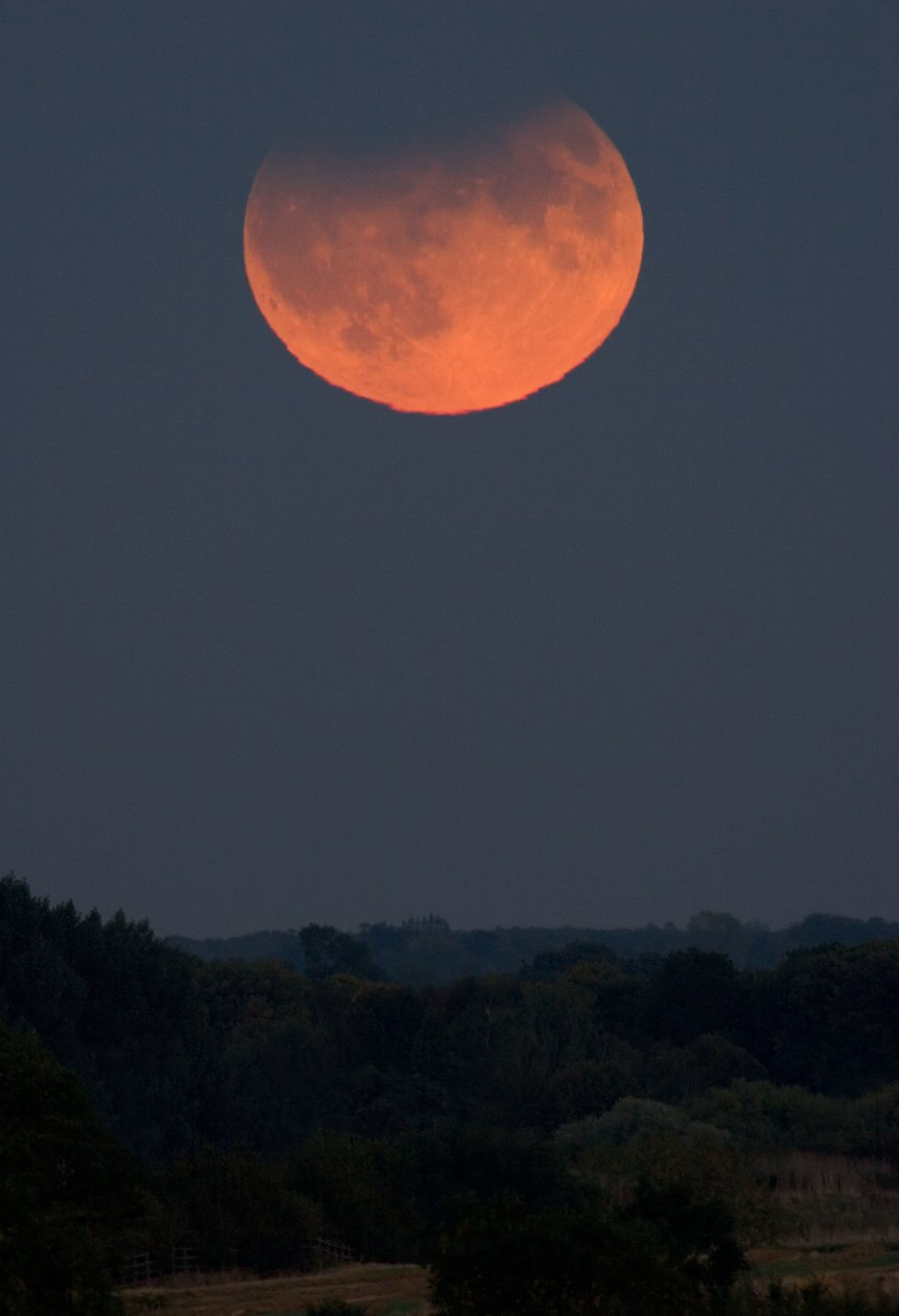 Eclissi lunare, Regno Unito, 7 settembre 2006 da Unbekannt