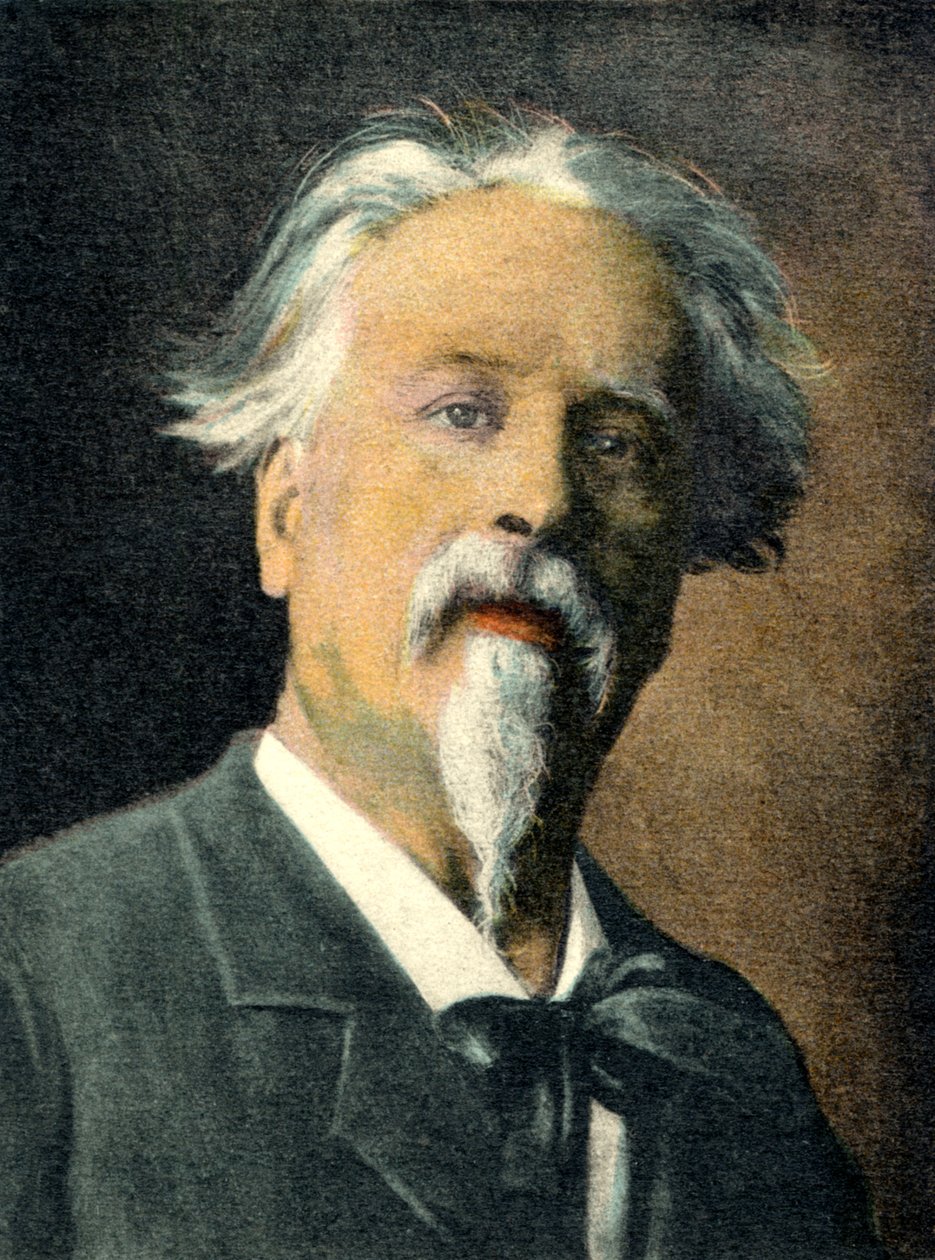 Ritratto di Frédéric Mistral, poeta francese da Unbekannter Künstler