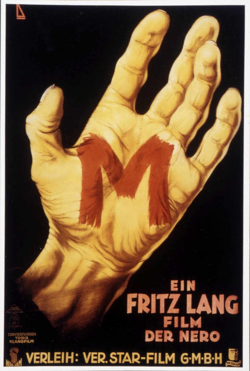 M di Fritz Lang da Unbekannter Künstler