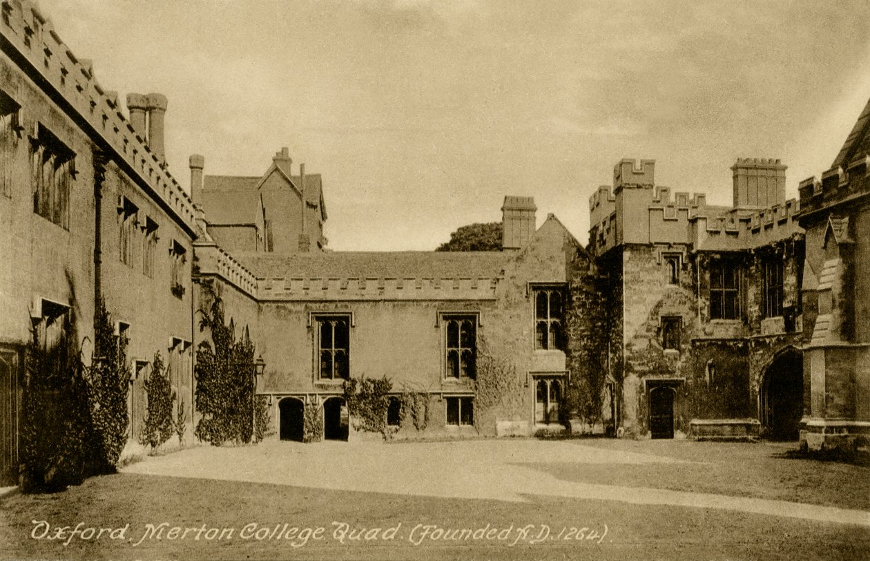 Merton College, Oxford da Unbekannter Künstler